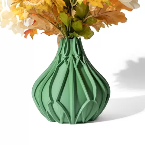 The Arvin Vase, Modern and Unique Home Decor for Dried and Preserved Flower Arrangement | STL File