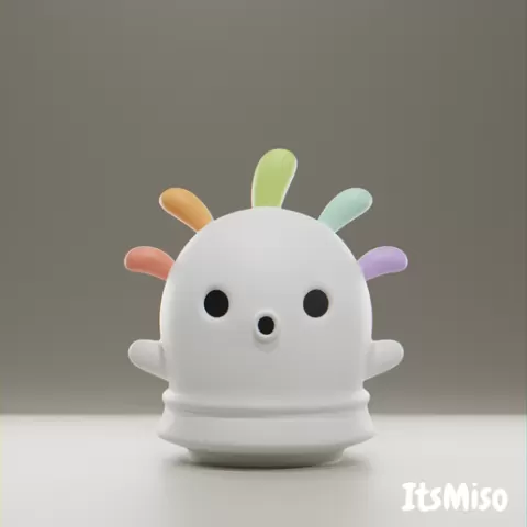 ItsMiso 3D Printable STL File - Squeakoid