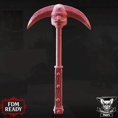 Dwarf Pickaxe [Dwarf Prop] by Dungeon Dog Props