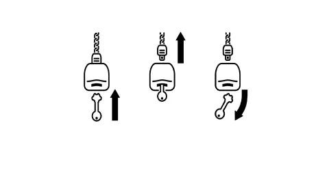 Universal master key for shopping trolley