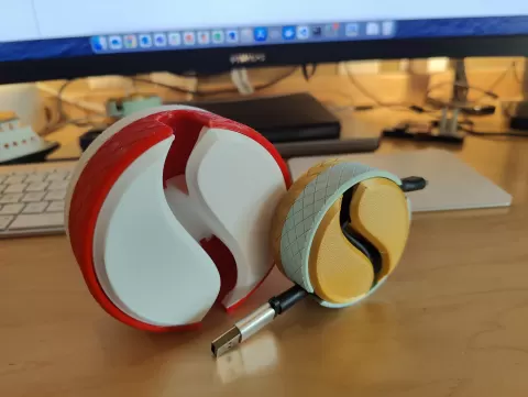 Stackable Cable/Cord Winder Organizer