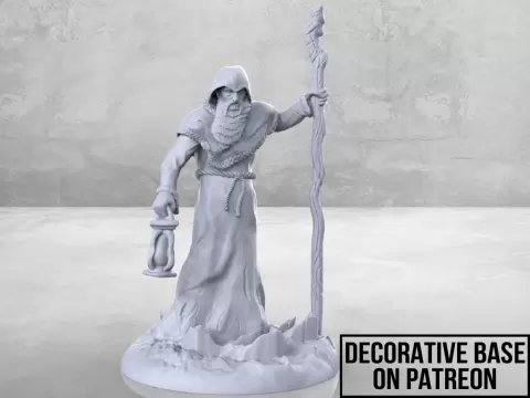 Old Sage - Tabletop Miniature - M3DM