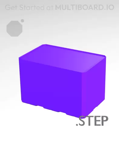 3x2x2 - Multibin Insert - STEP Remixing File