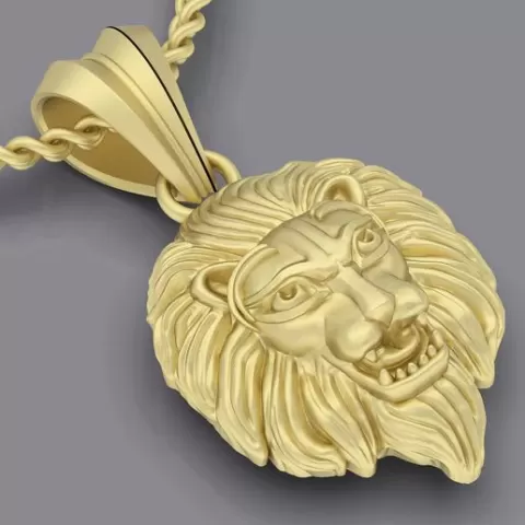 Lion pendant