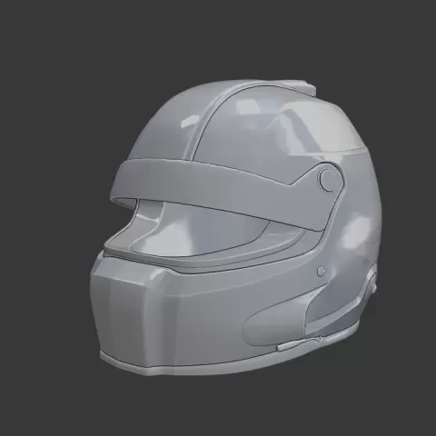 Bell HP7 Racing Helmet – High-Detail 3D Printable Motorsport Helmet Model by Siddique