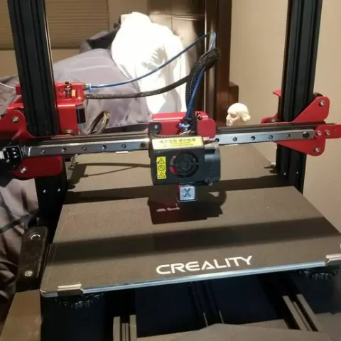 CR-10S V2 X-axis Linear Rail mount