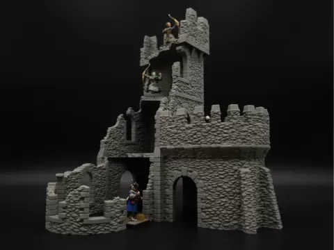 Ruined keep