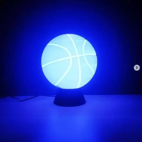 Basketball lamp