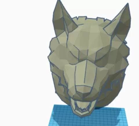 wolf headphone stand