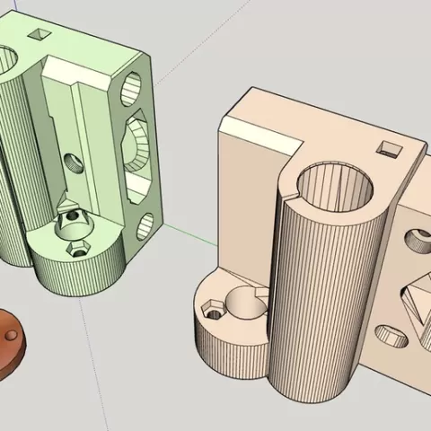 Modified Prusa MK3 R3 X ends
