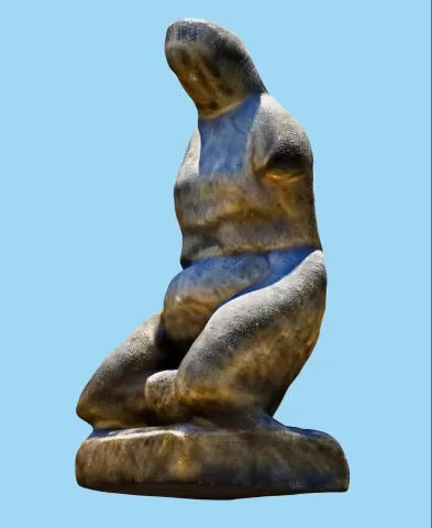 Prehistoric Statue.glb