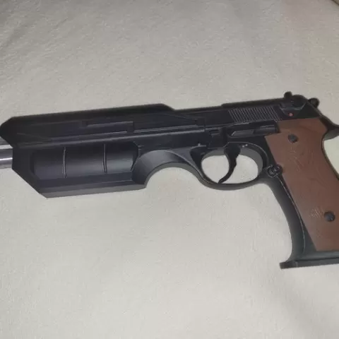 Gerry Anderson Space Precinct Gun
