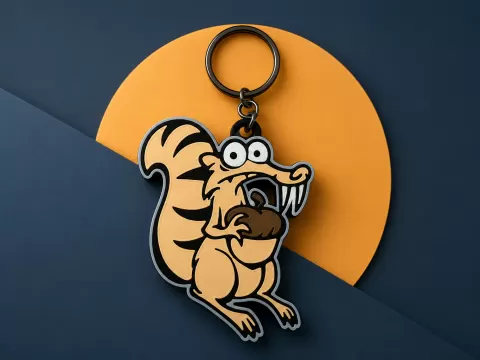 Scrat KEYCHAIN