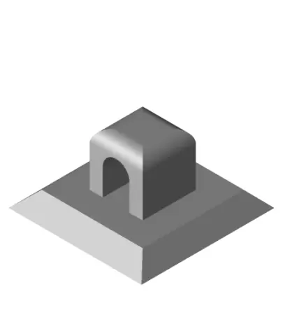 Cable Hanger for Flat Surface.stl