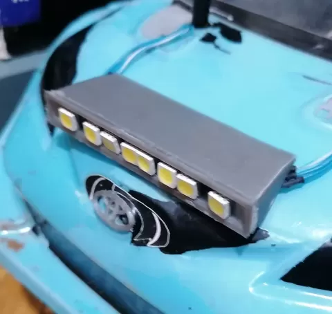 Led Headlights kit for rc 1/10