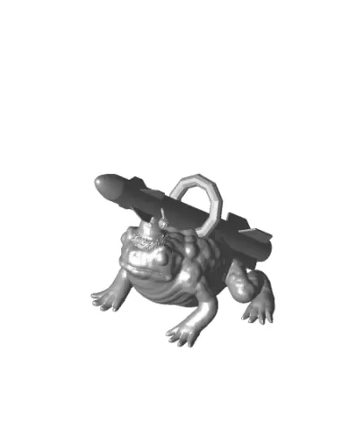Santa's Missile Toad