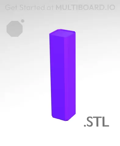1x1x4 - Multibin Insert - STL Remixing File