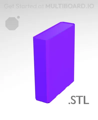 1x3x3·5 - Multibin Insert - STL Remixing File
