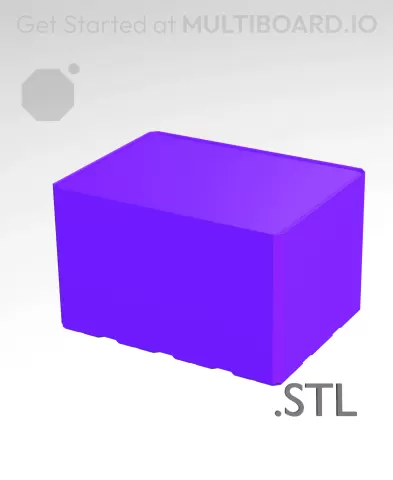4x3x2·5 - Multibin Insert - STL Remixing File