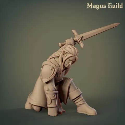 Elf Fighter with sword – MG5.6