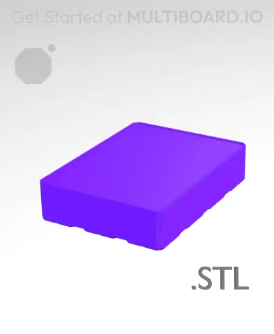 3x4x1 - Multibin Insert - STL Remixing File