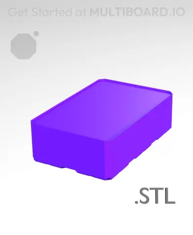 2x3x1 - Multibin Insert - STL Remixing File