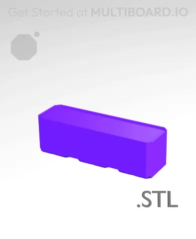 3x1x1 - Multibin Insert - STL Remixing File
