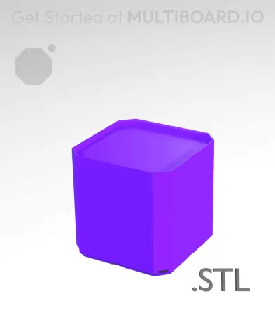 1x1x1 - Multibin Insert - STL Remixing File