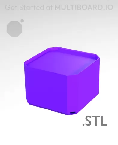 1x1x0·75 - Multibin Insert - STL Remixing File