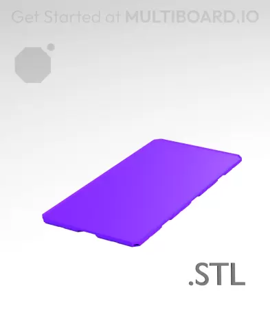 2x4x0·25 - Multibin Insert - STL Remixing File