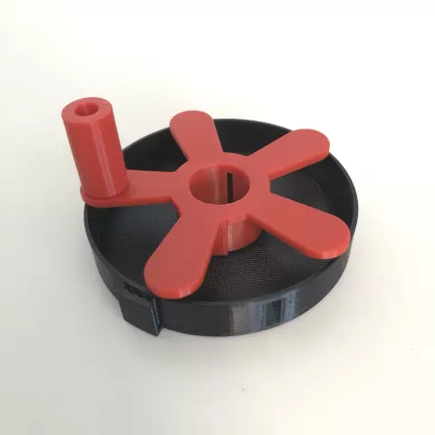 PET Strip Spooler And Spool Holder