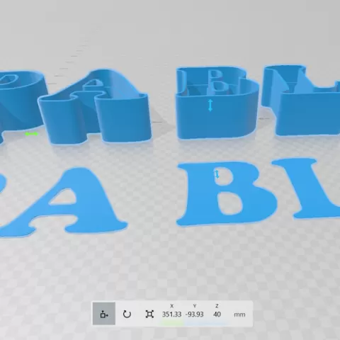 NAME PABLO P A B L O IN CAPITAL LETTERS FOR CARAMELERA CAPITAL LETTERS