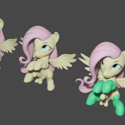 MLP FUTA Flutter Shy