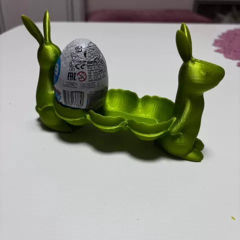 Easter bunny egg holder by Dovis