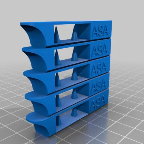 My ASA - Extruder Temperature Tower