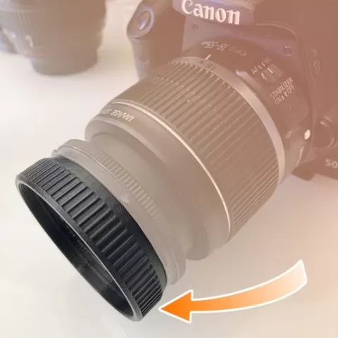 Macro ring: Modif Canon EF-S 18-55 IS