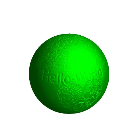moon hello World