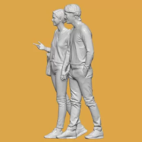 YOUNG COUPLE FOR DIORAMA