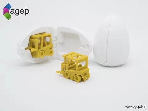 Surprise Egg #2 - Tiny Fork Lift