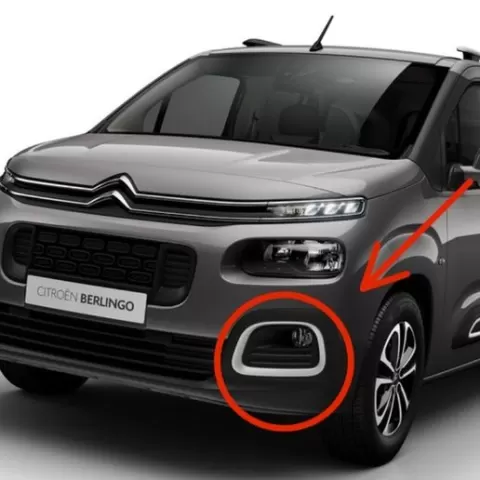Citroen Berlingo Fog Light Cover 9816870777 9816749980