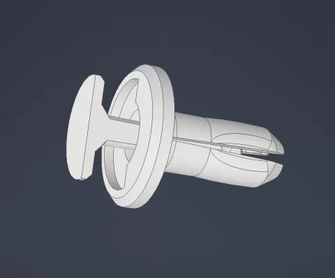 6mm Push Rivet / Panel Clip