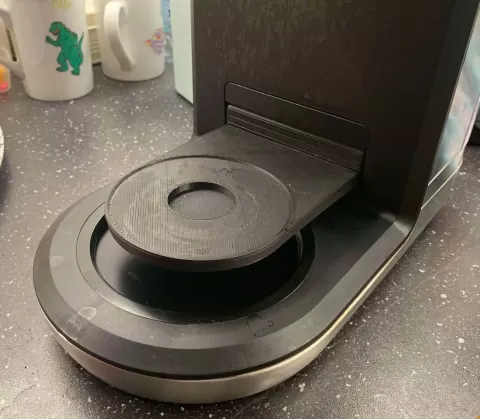 Coffee machine accessories (only coffee cup holder) - Creating 3d