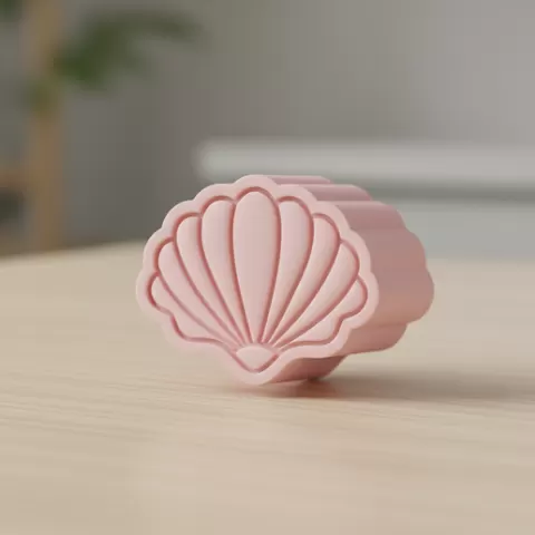 Ejector Shell Brigadeiro and Sweets - Ejetor para Brigadeiro e Doces Tema Fundo do Mar Concha