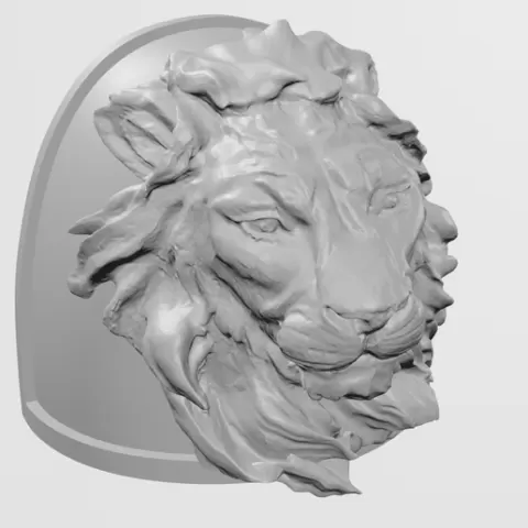 Celestial Lion Shoulder Pad