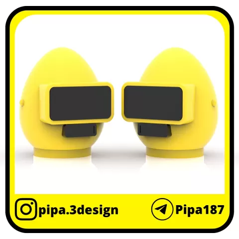 Garnold Easter Egg (Gold) - Pipa3D