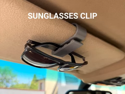 Car Visor Sunglasses Clip