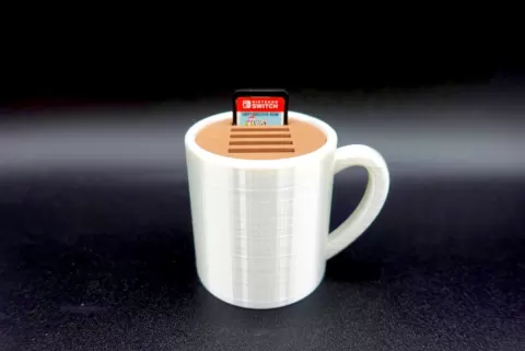 Nintendo Switch Game Holder (Mini Coffee Mug)