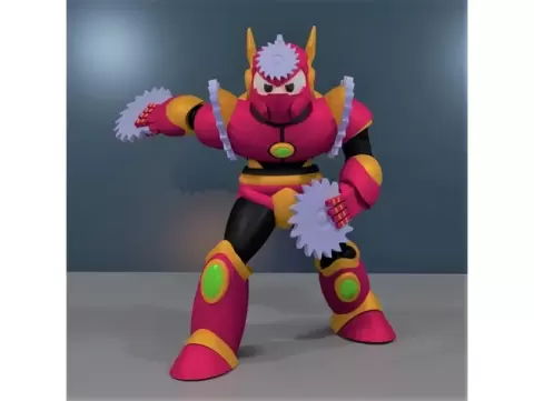 METALMAN from MEGAMAN2.