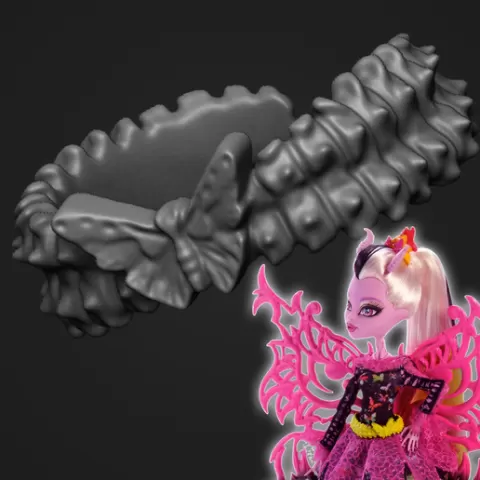 Monster High Bonita Femur Freaky Fusion Belt