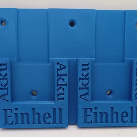 EINHELL POWER X-CHANGE AKKU Double HALTER